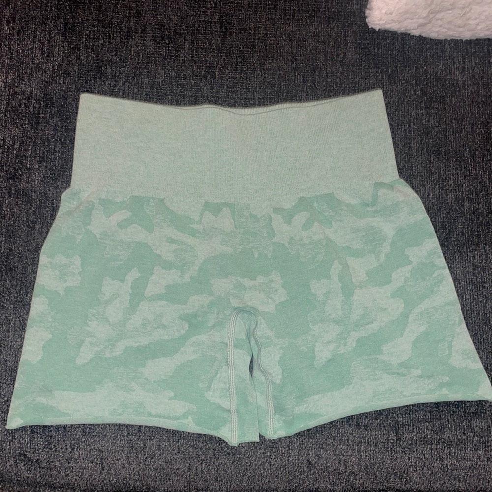 NVGTN Sage Green Camo Shorts